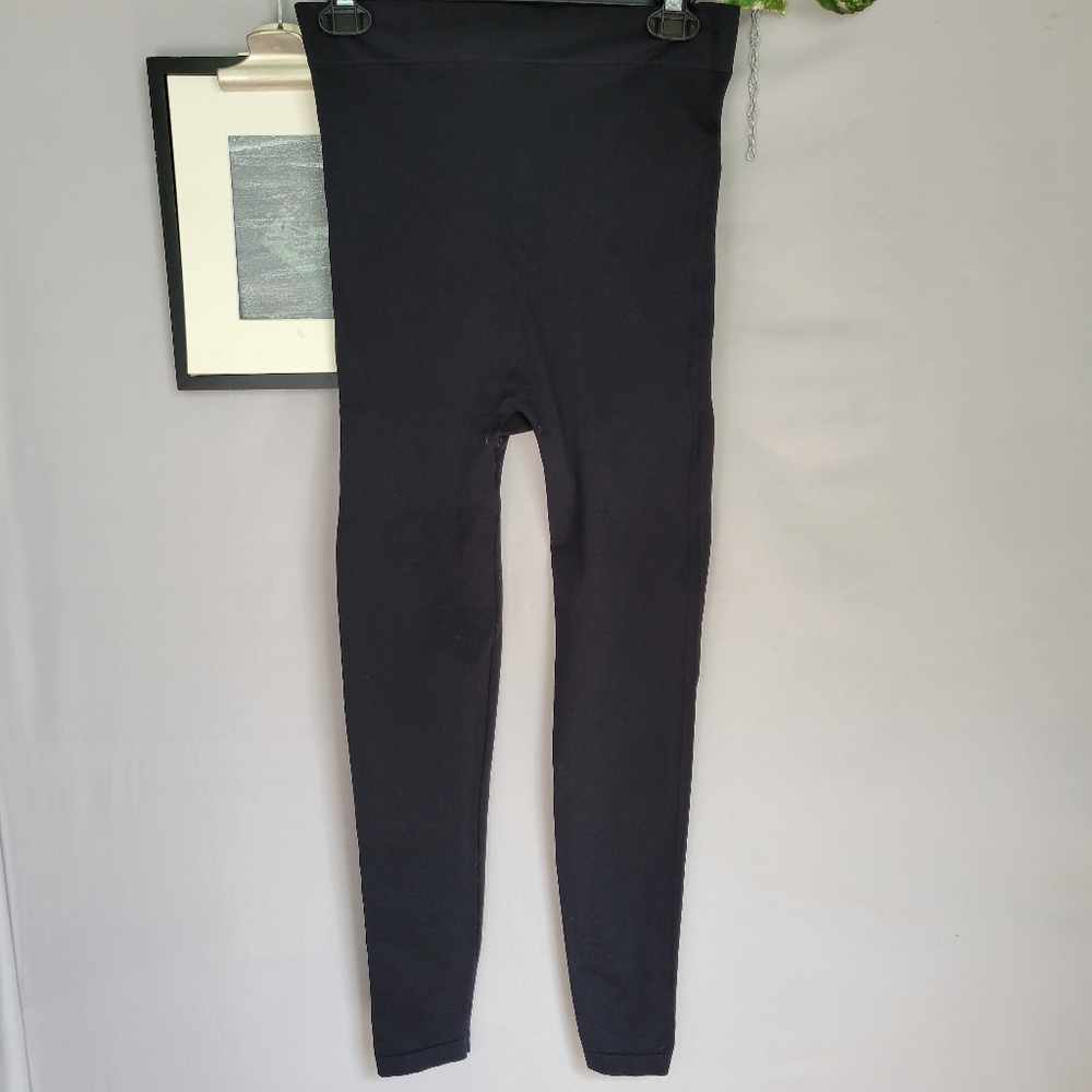 Blanqi High Waist Postpartum Support Maternity Leggings‎ Black S